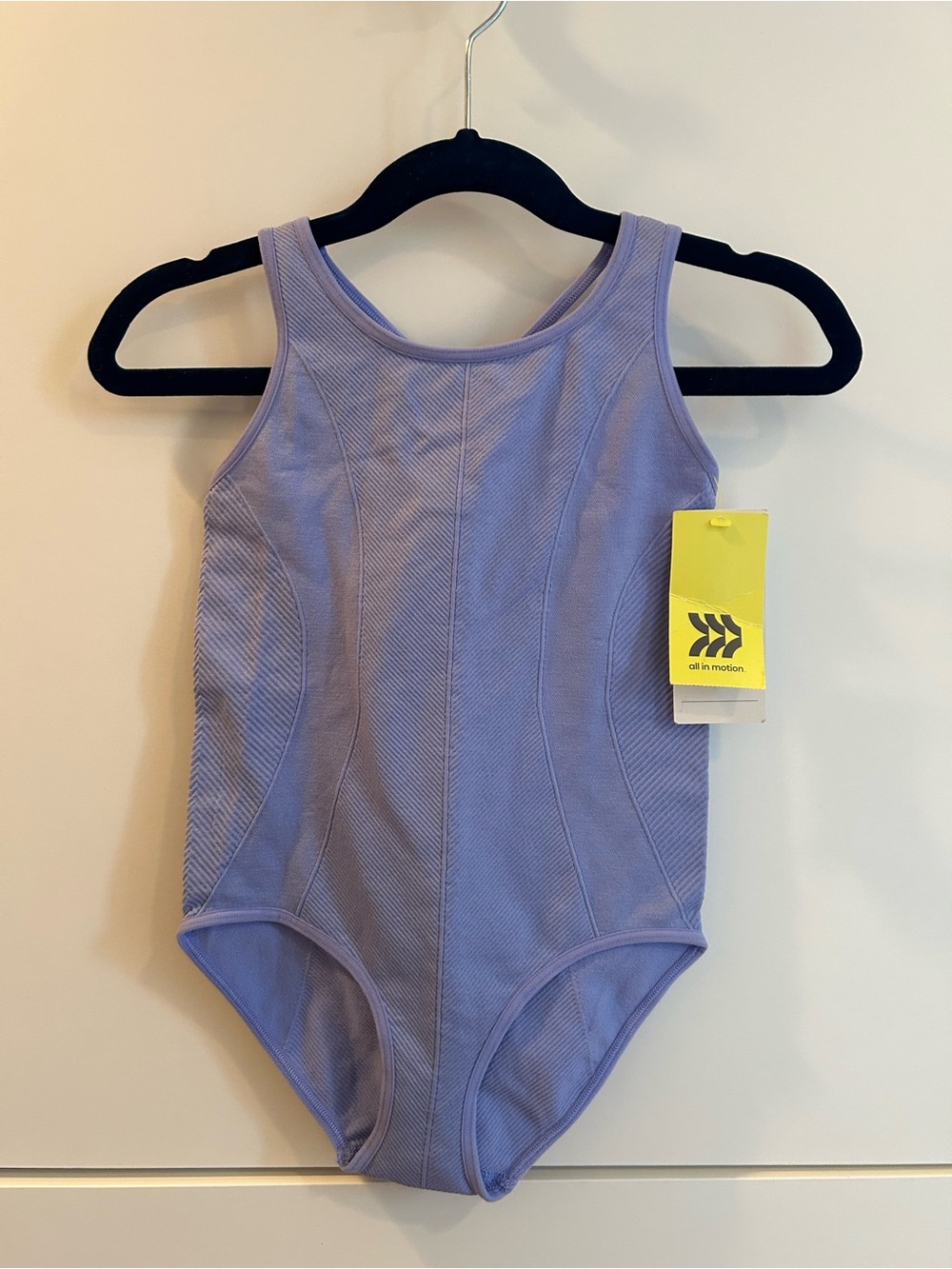 NWT all in motion Lilac Tank Leotard - Size XS (4/5)